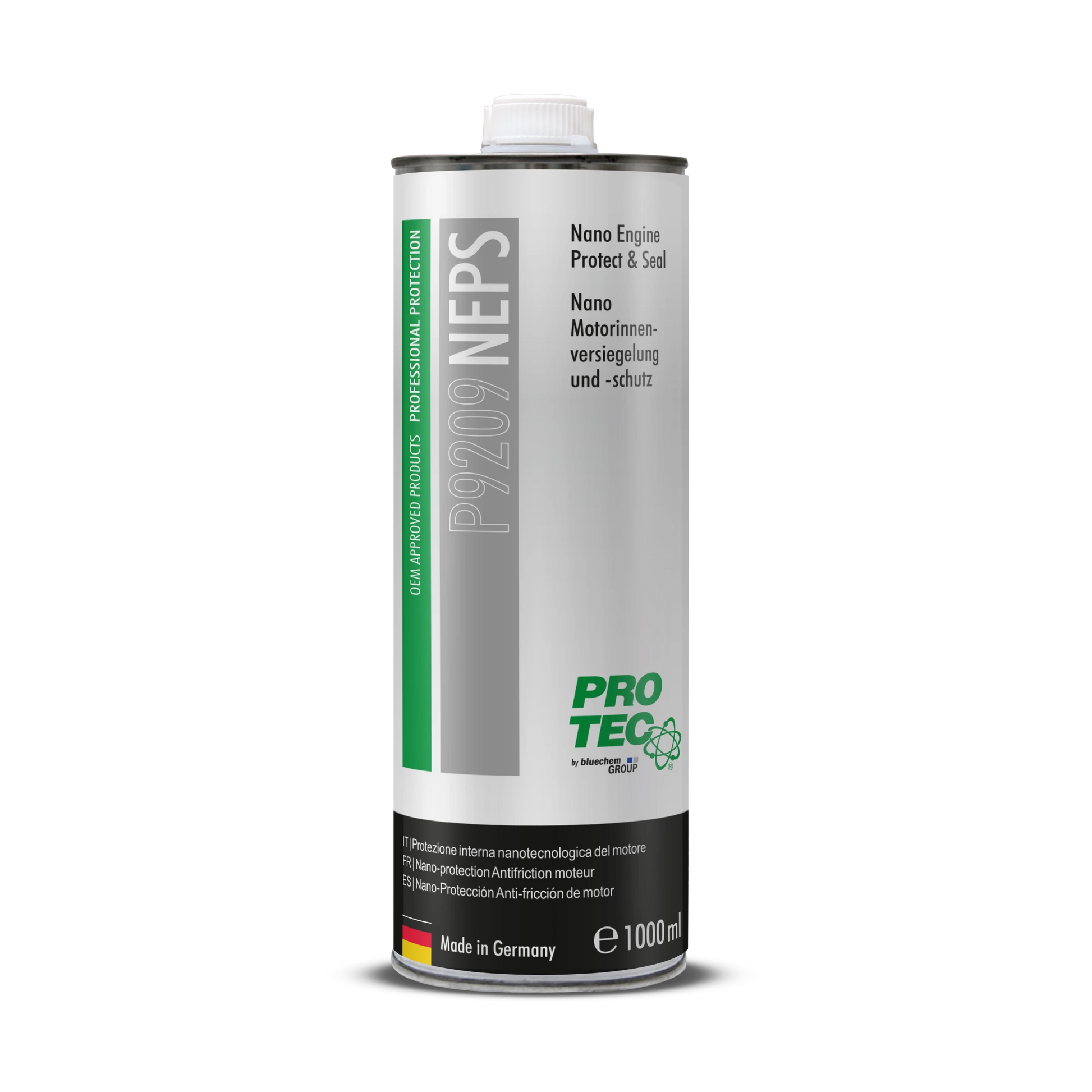 PRO-TEC P209 NEPS Nano Motorinnenversiegelung 1000 ml – professionelle Motorversiegelung für langanhaltenden Schutz und reduzierte Motorreibung.