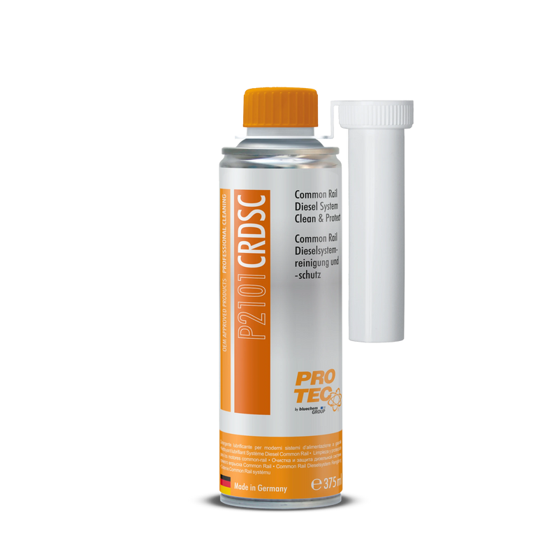PRO-TEC P2101 CRDSC Common Rail Diesel Systemreiniger 375 ml zur Reinigung und zum Schutz von Dieseleinspritzsystemen und Injektoren.