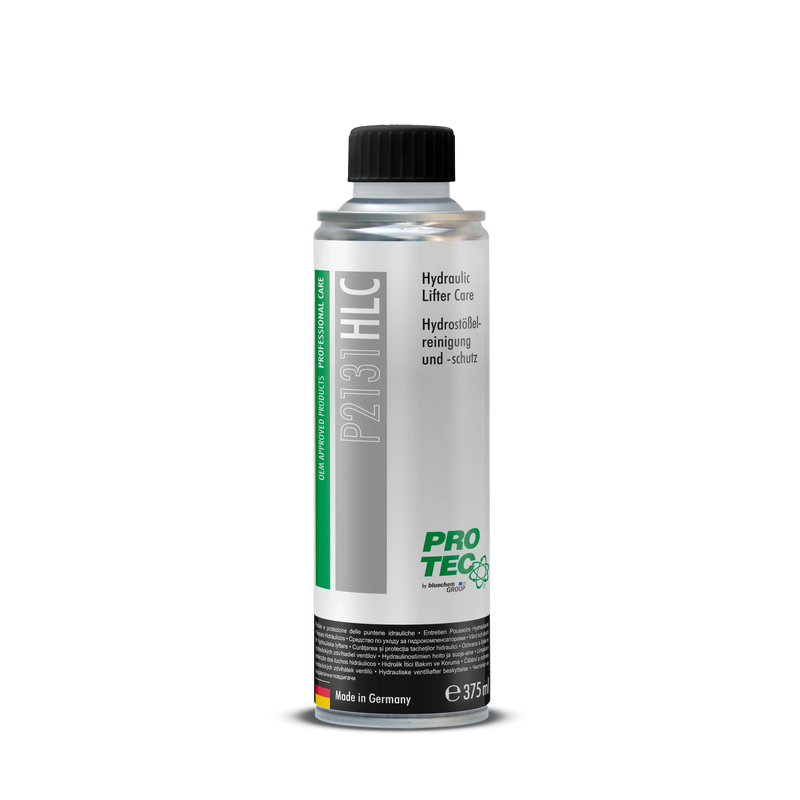PRO-TEC P2131 HLC Hydraulic Lifter Care Hydrostößel Reiniger und Schutz Additiv 375 ml zur Reinigung und Pflege von Hydrostößeln im Motoröl-System.