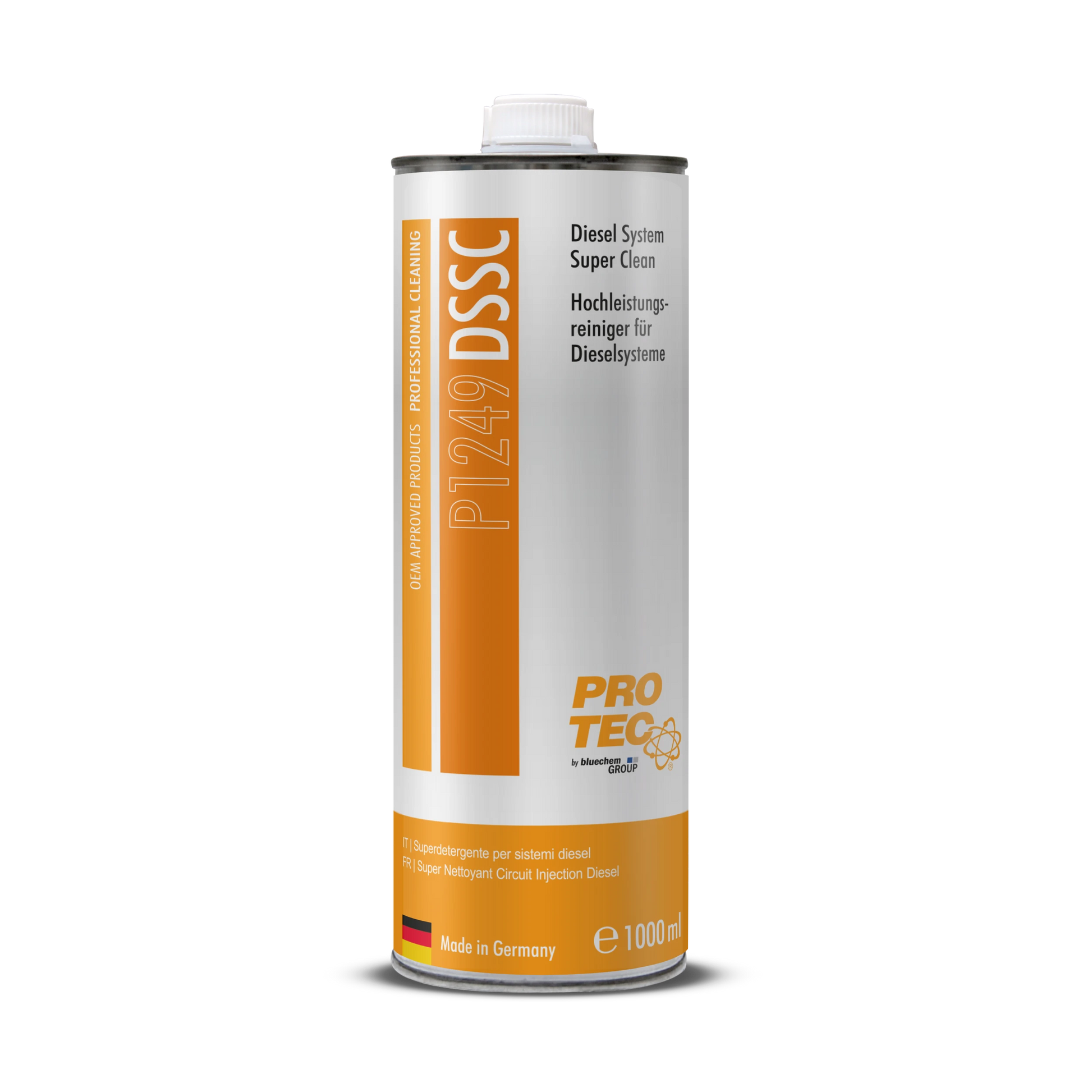 PRO-TEC P124 DSSC Diesel System Super Clean 1000 ml Hochleistungsreiniger für Dieselsysteme und Injektoren