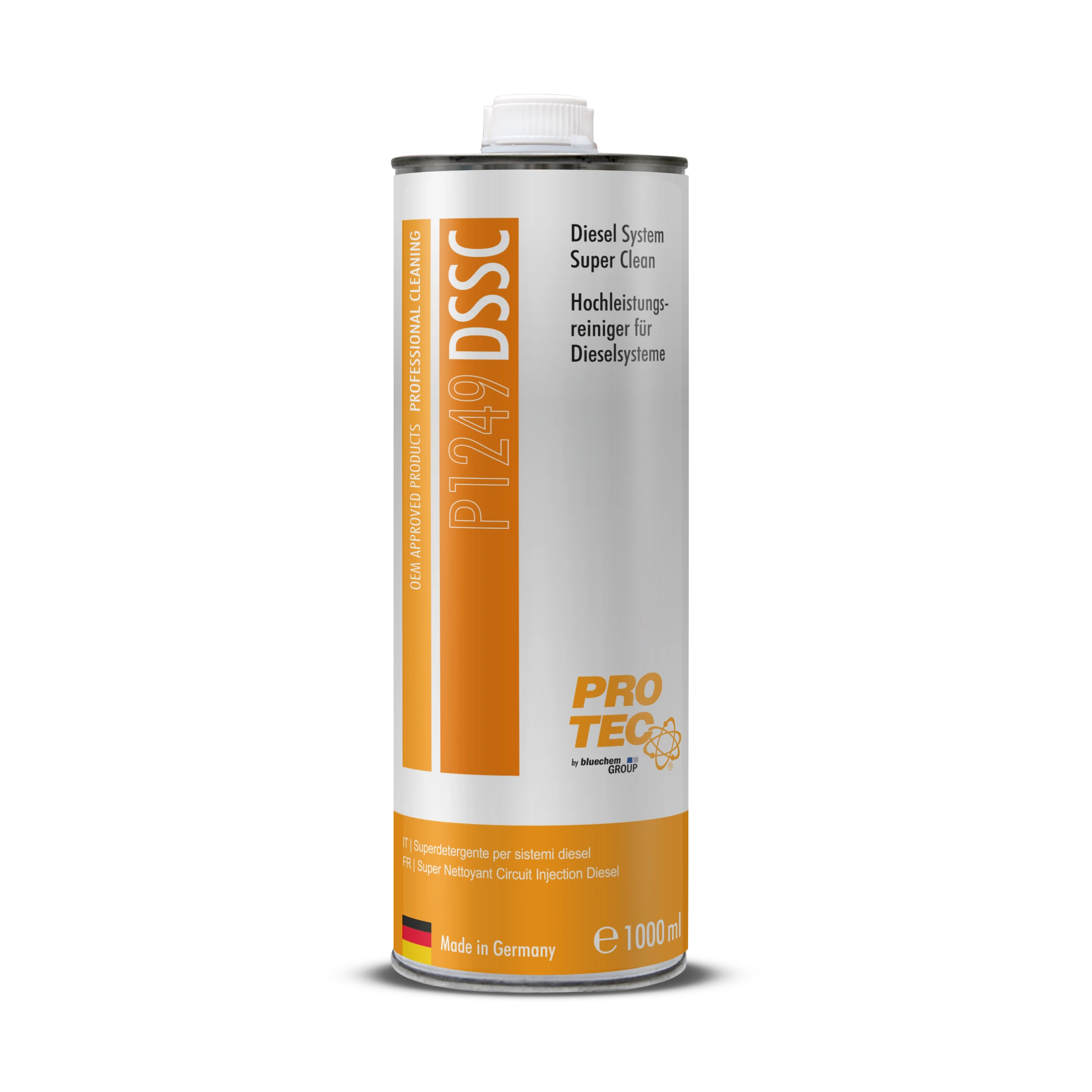 PRO-TEC P124 DSSC Diesel System Super Clean 1000 ml Hochleistungsreiniger für Dieselsysteme und Injektoren