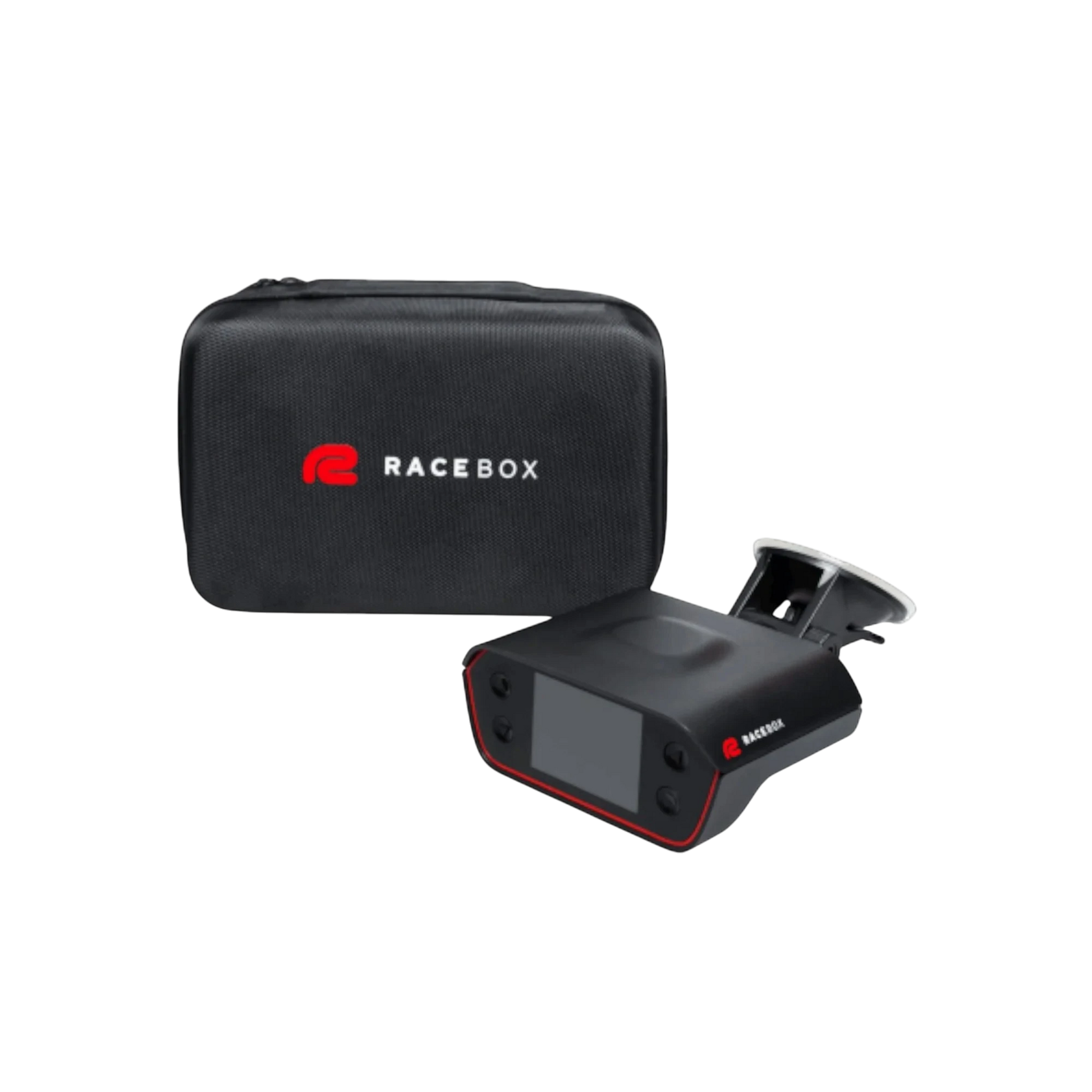 RaceBox Mini GPS Laptimer für Motorsport und Trackdays mit Transporttasche – präzises Performance- und Telemetriegerät zur Analyse von Rundenzeiten und Fahrdaten.